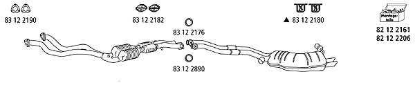 Изпускателна система HJS                 