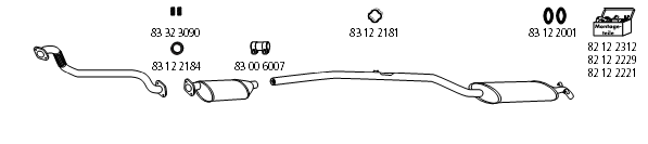 Изпускателна система HJS                 