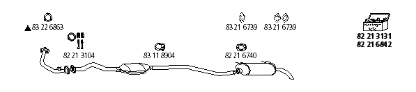 Изпускателна система HJS                 