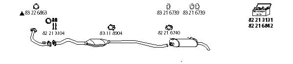 Изпускателна система HJS                 
