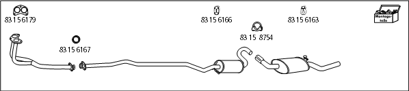 Изпускателна система HJS                 