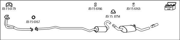 Изпускателна система HJS                 