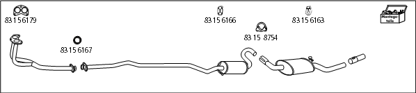 Изпускателна система HJS                 