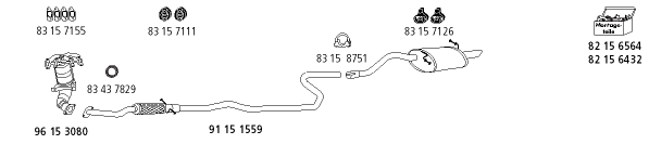 Изпускателна система HJS                 