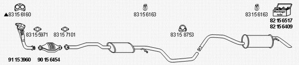Изпускателна система HJS                 