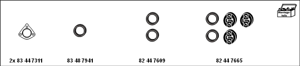 Изпускателна система HJS                 