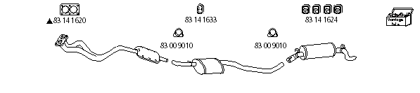 Изпускателна система HJS                 