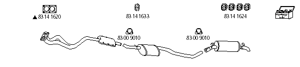 Изпускателна система HJS                 