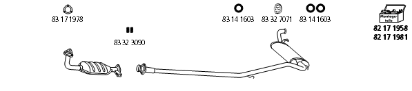 Изпускателна система HJS                 