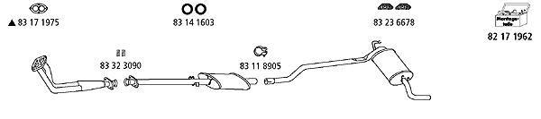 Изпускателна система HJS                 