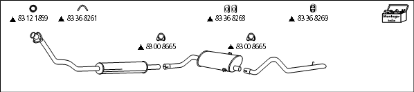 Изпускателна система HJS                 