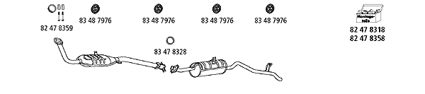 Изпускателна система HJS                 