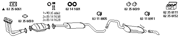 Изпускателна система HJS                 