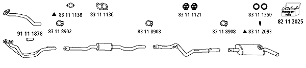 Изпускателна система HJS                 