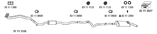 Изпускателна система HJS                 