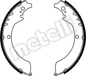 комплект спирачна челюст METELLI             