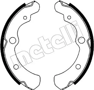 комплект спирачна челюст METELLI             