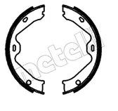 комплект спирачна челюст, ръчна спирачка METELLI             