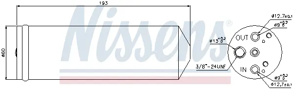 изсушител, климатизация NISSENS             