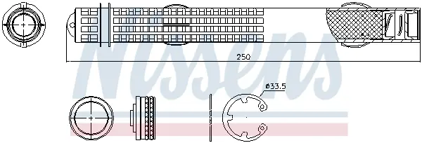 изсушител, климатизация NISSENS             