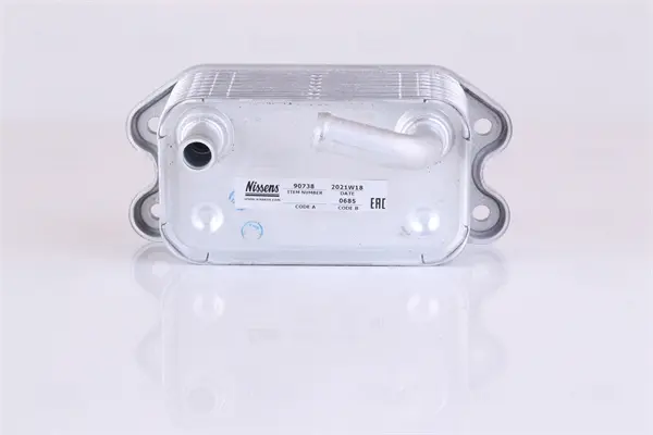 маслен радиатор, двигателно масло NISSENS             