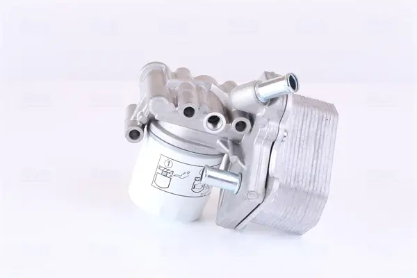 маслен радиатор, двигателно масло NISSENS             