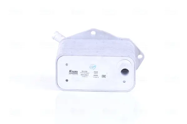 маслен радиатор, двигателно масло NISSENS             