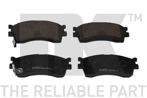 комплект спирачно феродо, дискови спирачки NK                  