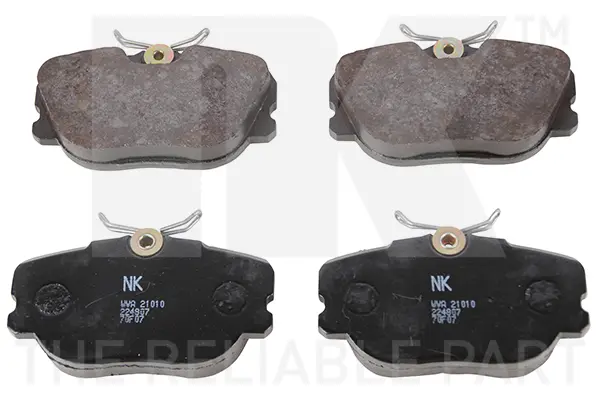 комплект спирачно феродо, дискови спирачки NK                  