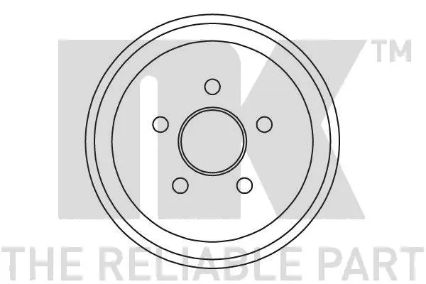 спирачен барабан NK                  