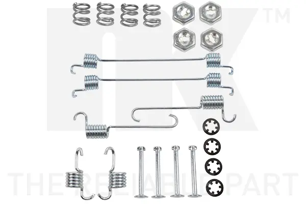 комплект принадлежности, челюсти за ръчна спирачка NK                  
