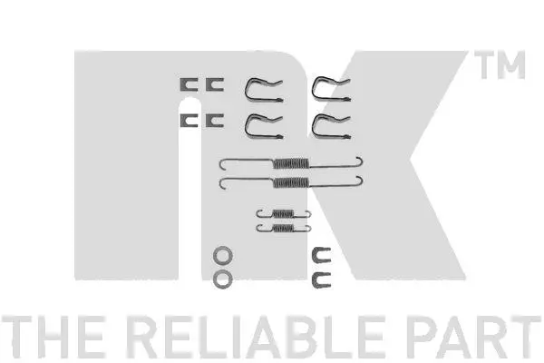 комплект принадлежности, спирани челюсти NK                  