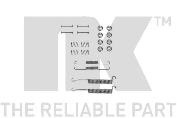 комплект принадлежности, спирани челюсти NK                  