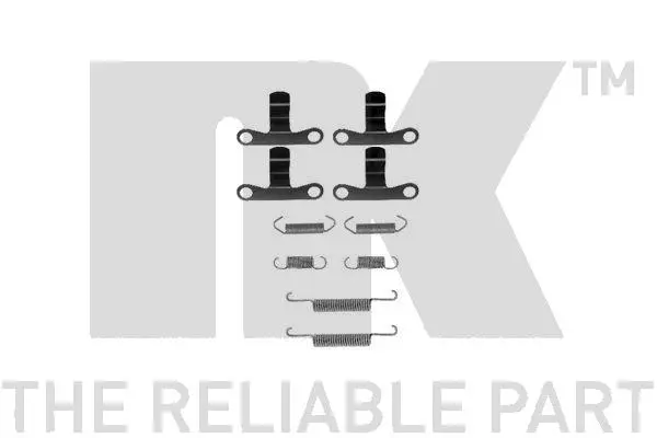 комплект принадлежности, челюсти за ръчна спирачка NK                  
