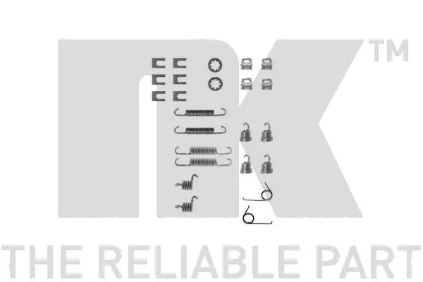 комплект принадлежности, спирани челюсти NK                  