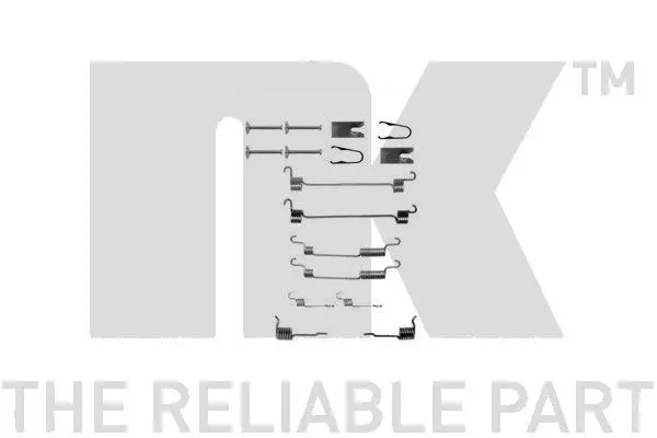 комплект принадлежности, спирани челюсти NK                  