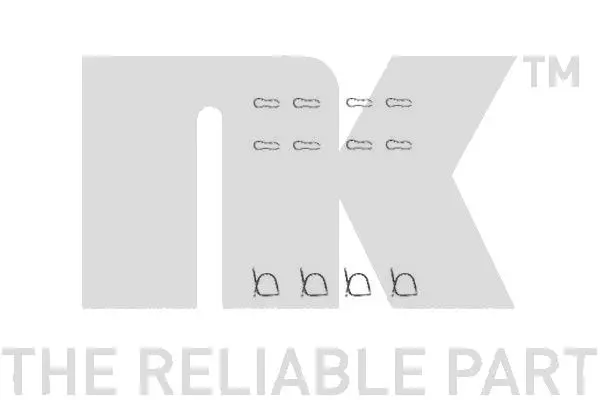 комплект принадлежности, дискови накладки NK                  