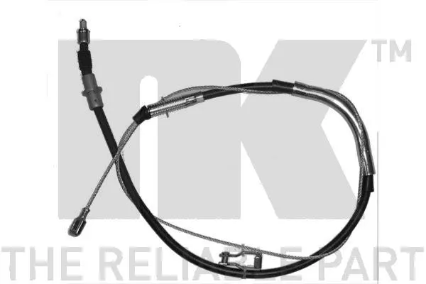 въжен механизъм, задействане на съединителя NK                  