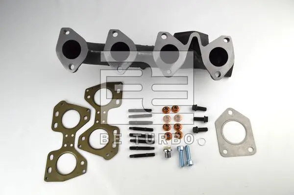 колектор (дъга), изпускателна система BE TURBO            