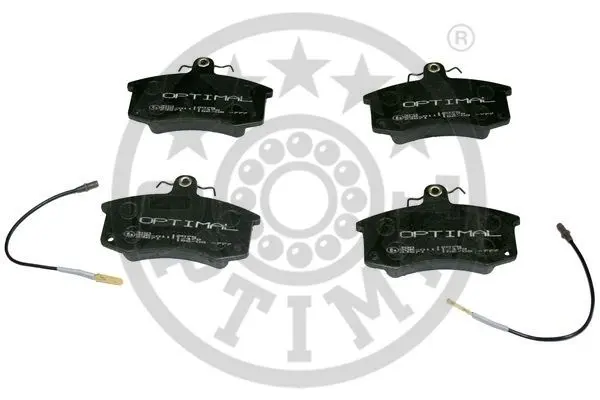 комплект спирачно феродо, дискови спирачки OPTIMAL             
