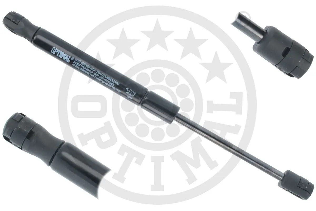 газов амортисьор, капак на двигателя OPTIMAL             