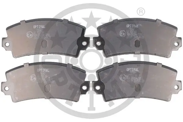 комплект спирачно феродо, дискови спирачки OPTIMAL             