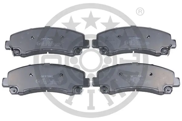 комплект спирачно феродо, дискови спирачки OPTIMAL             