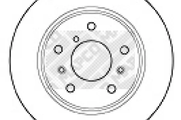 спирачен диск MAPCO               