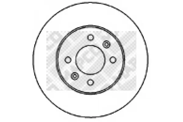 спирачен диск MAPCO               