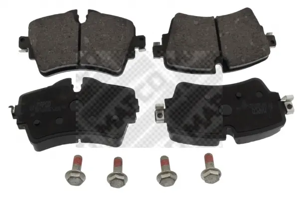 комплект спирачно феродо, дискови спирачки MAPCO               