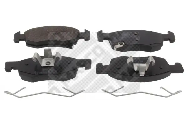 комплект спирачно феродо, дискови спирачки MAPCO               