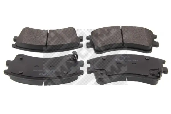 комплект спирачно феродо, дискови спирачки MAPCO               