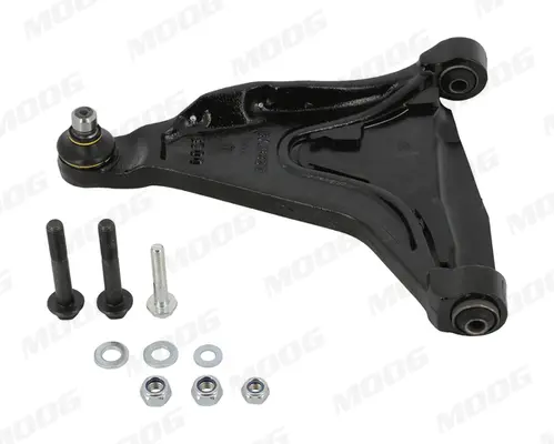 носач, окачване на колелата MOOG                