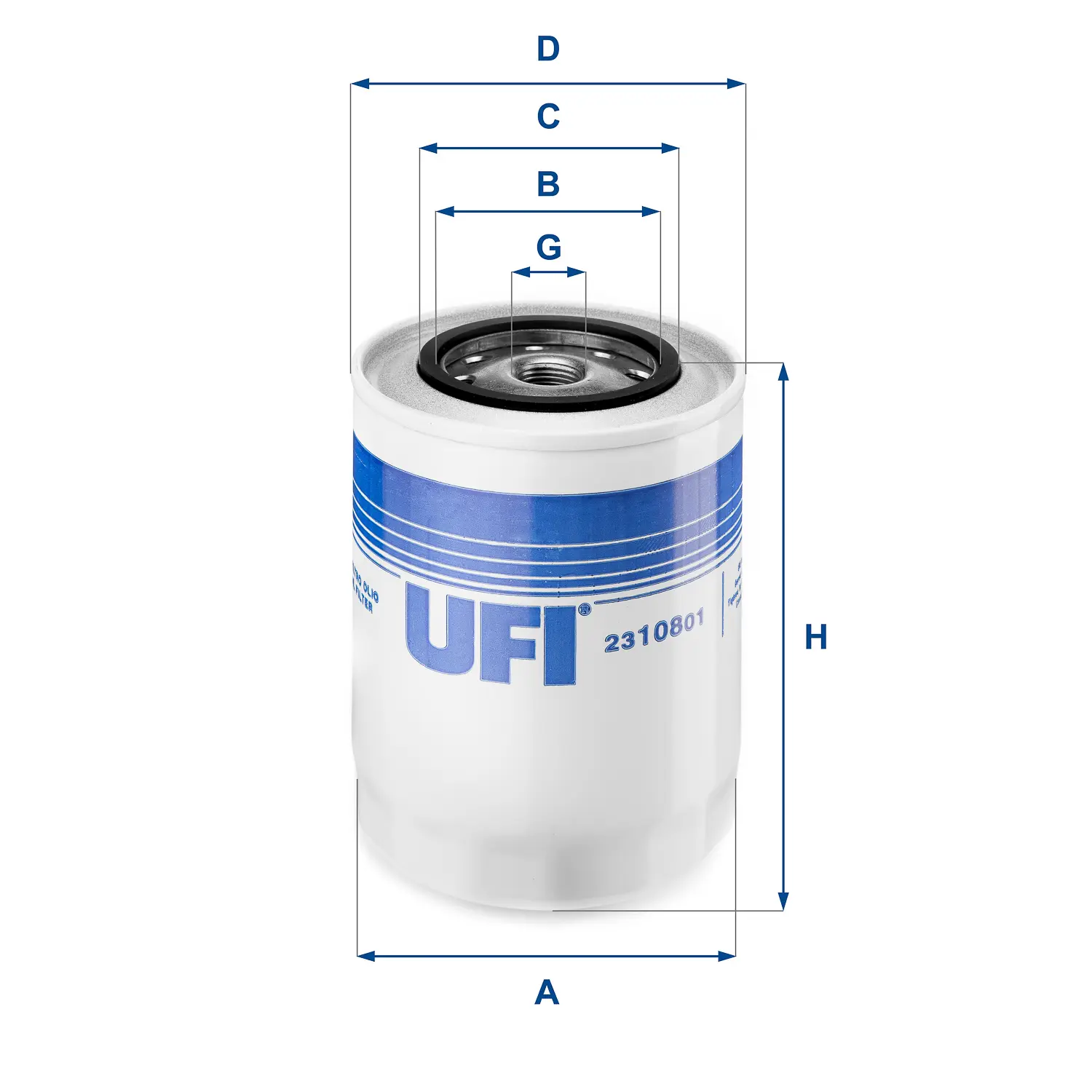 Маслен филтър UFI